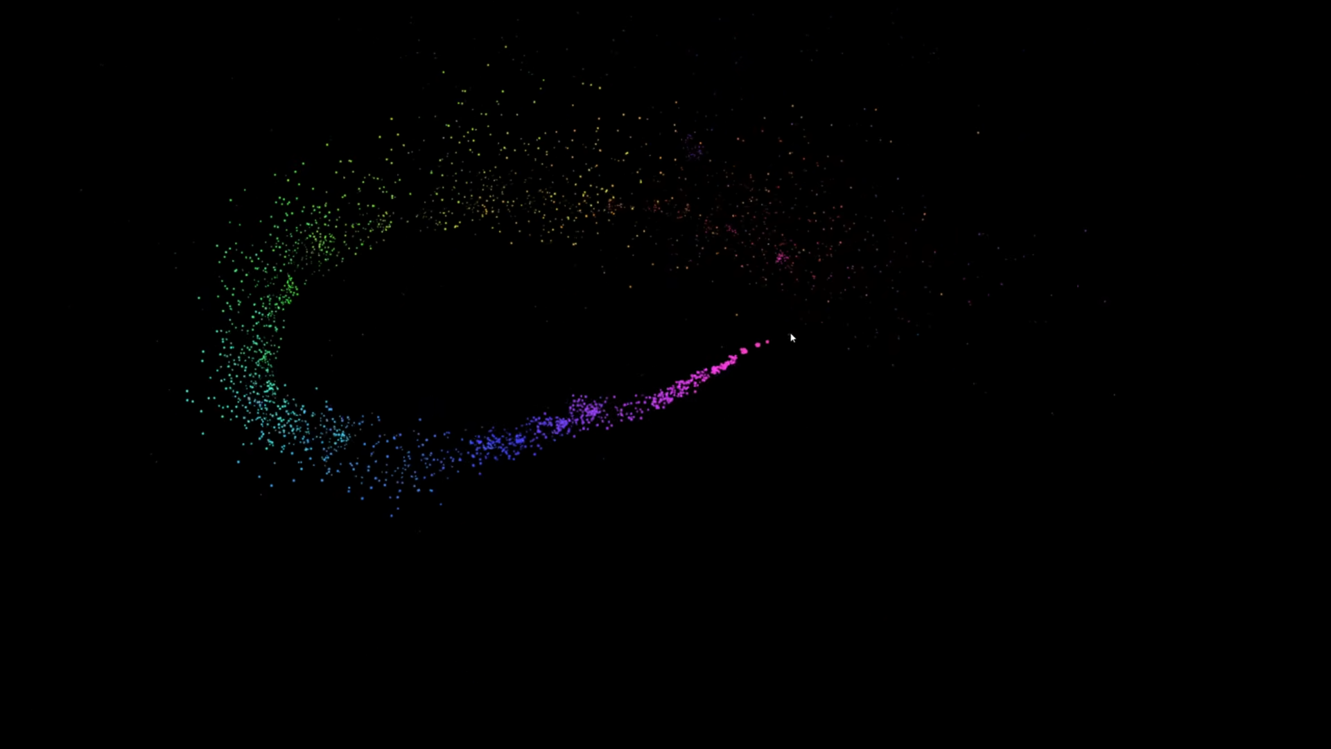 Mouse cursor effect. K011